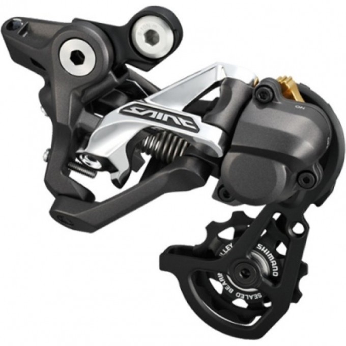 Переключатель задний SHIMANO SAINT, M820, SS, 10 СК., 11-23/11-28, ДЛЯ DH, RD+ IRDM820SS1 Переключатель задний SHIMANO SAINT, M820, SS, 10 СК., 11-23/11-28, ДЛЯ DH, RD+ IRDM820SS1