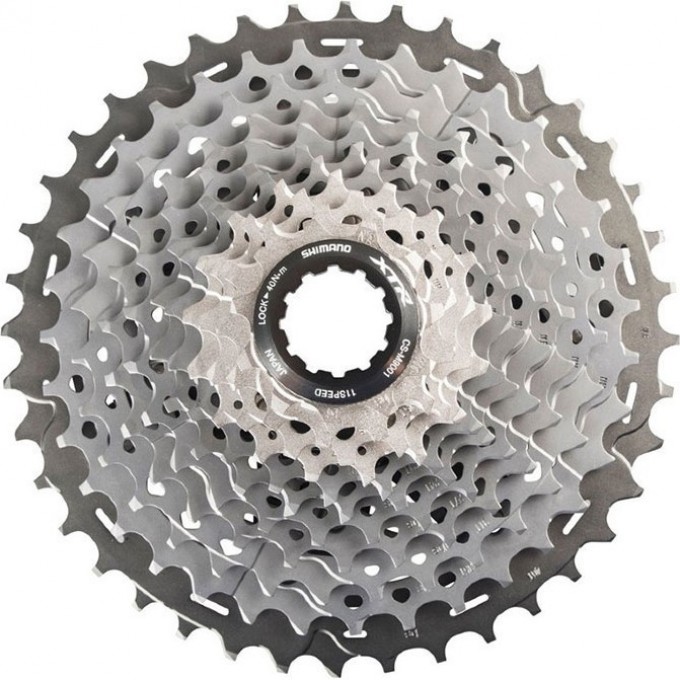 Кассета SHIMANO XTR, M9001, 11 скоростей 11-40, для 1/2/3x11 ICSM9001140 Кассета SHIMANO XTR, M9001, 11 скоростей 11-40, для 1/2/3x11 ICSM9001140
