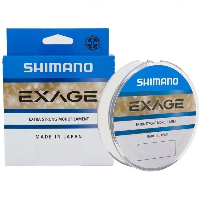 Леска SHIMANO EXAGE 150м прозрачная 0,255мм 5,5кг EXG15025 Леска SHIMANO EXAGE 150м прозрачная 0,255мм 5,5кг EXG15025