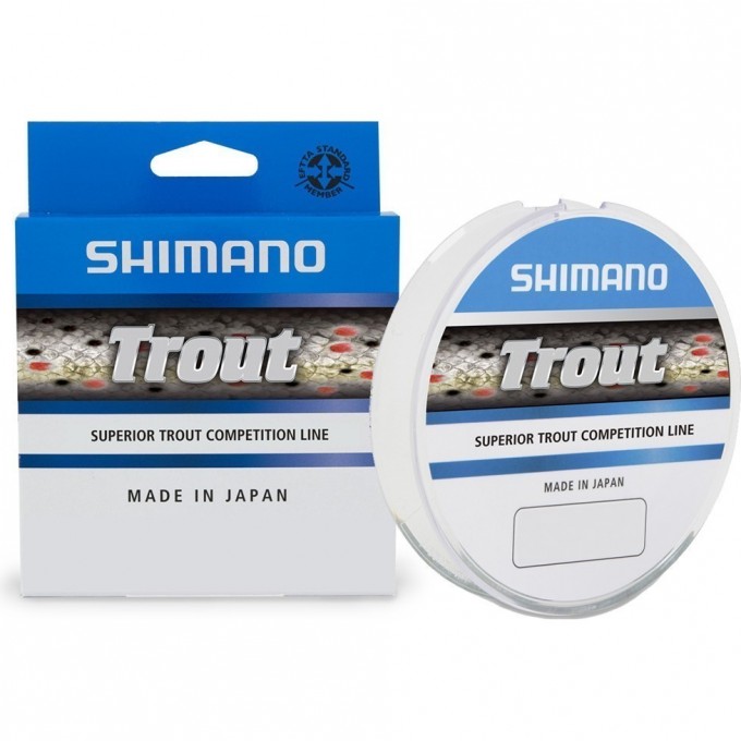 Леска SHIMANO TROUT 150м прозрачная 0,255мм 6,7кг TRO15025 Леска SHIMANO TROUT 150м прозрачная 0,255мм 6,7кг TRO15025