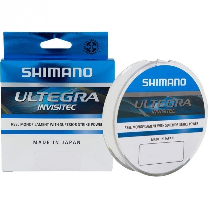 Леска SHIMANO ULTEGRA INVISI 150м прозрачная 0,225мм 5,4кг ULTINV15022 Леска SHIMANO ULTEGRA INVISI 150м прозрачная 0,225мм 5,4кг ULTINV15022