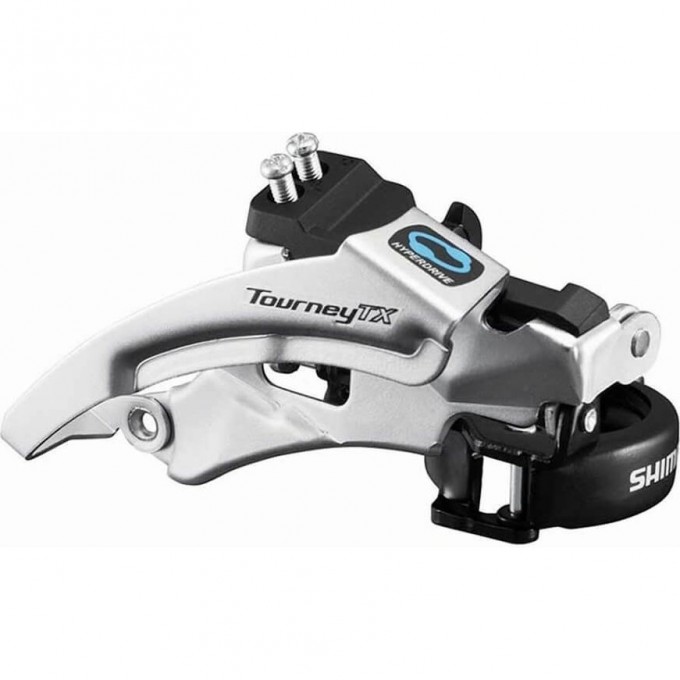 Переключатель передний SHIMANO TOURNEY FD-TX800, универсальная тяга, нижних хомут, EFDTX800TSX3