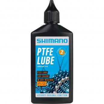 Смазка SHIMANO PTFE LUBE, для цепи, для сухой погоды, флакон, 100 мл