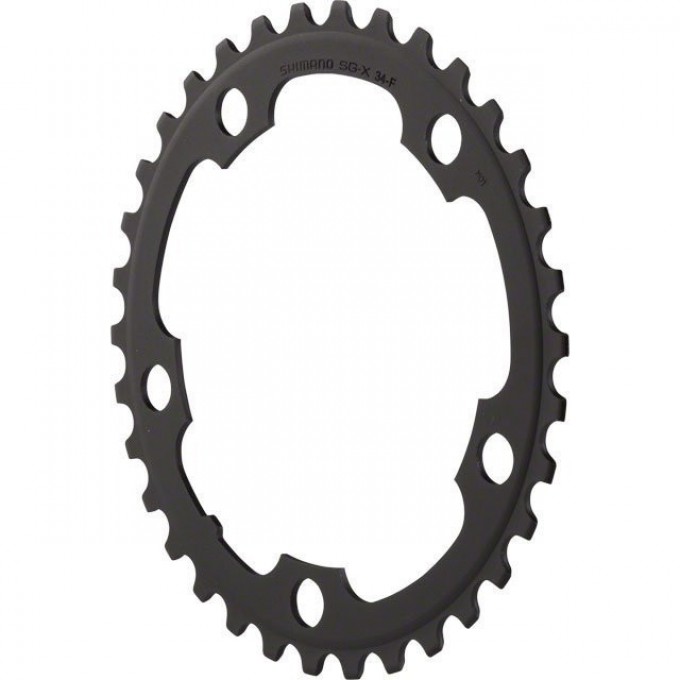 Звезда передняя SHIMANO Y-PART FC-RS500, 52T-MJ, черная, для 52-36T Y1PR98060 Звезда передняя SHIMANO Y-PART FC-RS500, 52T-MJ, черная, для 52-36T Y1PR98060
